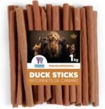 Duck Sticks for Dogs 1kg – Natural Dog Treat, High-Protein Healthy Chewy Treats – Ideal for Training and Rewards – Soft Texture for Puppies, Adults, and Senior Dogs - Image 2