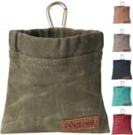 ETIAL Dog Treat Pouch,Portable Puppy Dog Training Treat Bag,Hand Free Dog Walking Bag,Auto Closing Pet Feed Snack Reward Pocket,Dog Food Dispenser for Pet Puppy Travel or Outdoor Use - Image 2