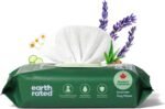 Earth Rated (A Canadian Company) Dog Wipes, Hypoallergenic, Cleaning and Hydrating, for Grooming Paws, Body and Butt, Lavender Scented, 100 Count - Image 2