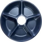 F10 Meal Plate, Food Plate, Meal Tray for Cats/Dogs/Small Animals, 5 Compartments Cat Bowls/Dog Bowls - Image 2