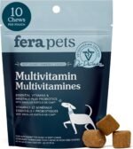 Fera Pets Dog Multivitamin Chews with Glucosamine and Probiotics - Essential Dog Vitamins & Minerals - Promotes Healthy Digestion & Joints - Boosts Skin & Coat Health with Omega-3s - 10 Soft Chews - Image 2