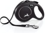 Flexi 25210787: Classic Retractable Tape Dog Leash, Blk Lg 110 Lbs 16Ft - Image 2