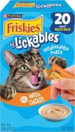 Friskies Lil' Lickables Cat Treats, Chicken - 14 g Tubes (120 Tubes) - Image 2