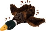 FukuPets Interactive Dog Toy, Makes Noise That Mimics Real Animal Noise, Premium Quality, Soft & Plush Toy, Large, Duck - Image 2