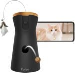 Furbo 360° Cat Camera: Pet Security Cam w/Meowing Alerts, Rotating View, Treat Toss w/Phone App, Smart Home Kitty Monitoring, 2-Way Speaker, No Subscription Needed. Standard See, Talk, & Toss Features - Image 2