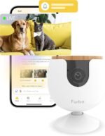 Furbo Mini Pet Camera [Subscription Required] Unlock Camera w/Paid Plan: Home Security with Dog & Cat Safety Alerts, 2-Way Audio, Mountable Non-Rotating Smart Cam (Low Risk, 3mo Min. Cancel Anytime) - Image 2