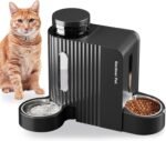 Gardner Pet Automatic Gravity Cat Food Feeder and Water Dispenser Stainless Steel 2-in-1 Set Large Capacity Dispenser for Pets Dogs, Puppies, Kittens - Image 2