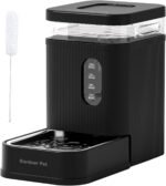 Garnder Pet 6.5L Automatic Dog Water Dispenser with Stainless Steel Bowl, Large Capacity Gravity Dog Water Bottle with Filter, BPA-Free, No Noise, Stable and Spill-Resistant, Easy to Clean, Black - Image 2