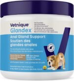 Glandex Anal Gland Soft Chew Treats with Pumpkin for Dogs Chews with Digestive Enzymes, Probiotics Fiber Supplement for Dogs – Vet Recommended - Boot The Scoot (Peanut Butter, 60ct Chews) - Image 2