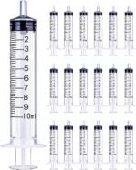 HaBeuniver 10ml Luer Slip Syringe with Measurement - 30 Pack - Bulk package, Disposable - Plastic Syringe for Scientific Labs, Feeding Pets, Refilling and Measuring Liquids - Image 2