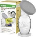 Haakaa Manual Breast Pump with Base 4oz/100Ml+Lid - Image 2