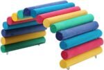 Hamster Bridge, Wooden Ladder Exercise Bridge Small Animal Ladder House Toy Reptile Chew Toy for Mice Mouse Rat Rodents Hamster Play - Image 2