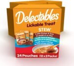 Hartz Delectables Stew Lickable Wet Cat Treats, Variety Flavours, 24 Pack - Image 2