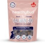 Healthybud Duck Calming Soft Chews for Dogs – Grain-Free Dog Treats for Anxiety, Separation & Travel Support – Soft & Chewy High-Value Rewards – Made in Canada – 130 g (4.6 oz) - Image 2