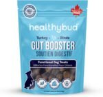 Healthybud Turkey Gut-Friendly Soft Chews for Dogs – Grain-Free Digestive & Stool Support Treats – for Sensitive Stomachs – High-Value Training & Meal Topper – Made in Canada – 130 g (4.6 oz) - Image 2
