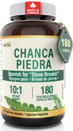 Herba Chanca Piedra Extract - 180 Capsules | 5,000mg Equivalent | 10:1 Extract from 500mg | Spanish for "Stone Breaker" | Made in Canada - Image 2