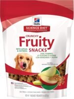 Hills Natural Fruity Snacks for Dogs with Apples & Oatmeal, Crunchy Dog Treat, 8 oz Bag - Image 2