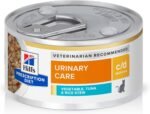 Hill's Prescription Diet c/d Feline Multicare Urinary Tract Health Vegetable, Tuna & Rice Stew Canned Cat Food 24/2.9 oz by Science Diet - Image 2