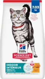 Hill's Science Diet Adult Indoor Chicken Recipe Dry Cat Food 7.03 kg Bag - Image 2