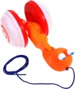 Hohopeti Snail Pulling Toy for Toddlers Early Education Cartoon Pull String Toy with Rope Baby Walking for Boys and Girls - Image 2