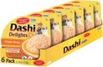 INABA Dashi Delights for Cats, 70 gram Cup, 6 Cups Total, Chicken Recipe - Image 2