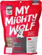 Jay's Soft & Chewy My Mighty Wolf Pork Dog Treats 454g Made in Canada - Image 2