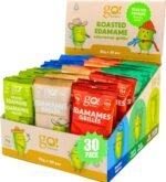 Jimmy Sevigny GoBeanz Crunchy Edamame, Variety Pack, 30 Bags x 26 gr, 11gr Protein per Serving. High Protein Healthy Snacks For Adults & Kids, Low calorie, Low Sugar, Savory Snacks. - Image 2