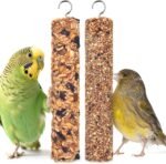 KATUMO 2PCS Parrot Food, Bird Crunch Sticks Cockatiel Treats, Parakeet Snacks Conure Food Sticks for Parakeet Cockatiel Canary Finch Lovebird Conure Lorikeet Parrots (6.9" L×3.2" W×1.2" Th) - Image 2