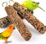 KATUMO Bird Treats Parrot Crunch Sticks Parakeet Grains Mixed Treats Cockatiel Snacks Budgie Food Sticks for Lovebird Conure Myna Canary Parrots - Image 2