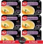 KJ Poultry Kosher For Easter Gluten Free Meals, Chicken Soup With Matzo Balls Without Gebrokts (Pack of 6) Ready To Eat Mre Meat, Fully Cooked Prepared Entry, Stall Meal - Image 2