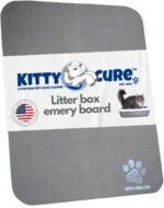 Kitty Cure Cat Nail File Scratcher, Odor-Resistant Litter Box Emery Board Scratcher Pad, No Peeling Needed, Waterproof, Non-Toxic & Long-Lasting Cat Scratcher That Files Nails - Image 2