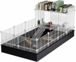 Large Guinea Pig Cages Indoor, Small Animal Cage with Waterproof Mat, Pet Playpen Metal Fence Yard for Hamster, Rabbit, Bunny, Ferret, Rat, Chinchilla, Hedgehog - Image 2