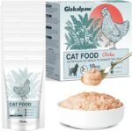 Lickable Wet Cat Food Treats for Adult & Senior Cats, Premium Wet Pet Food Delectables Bisque for Cats Chicken Recipe Protein-Rich - (Pack of 10) 2.8 oz Pouches - Image 2