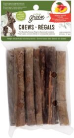 Living World Green Canadian Small Animal Chews, Mango Sticks - 10 Count (Pack of 1) - Image 2