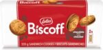 Lotus Biscoff - Caramelized Sandwich Cookies - Milk Chocolate Flavoured Cream Filling - 220g - Pack of 1 - Image 2