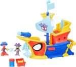 Marvel Spidey and His Amazing Friends Water-Webs Webs Ahoy Bubble Pirate Ship Toy, 3-Inch Action Figures & Boat Playset, Super Hero Toys, 3+ Years - Image 2