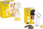 Medela Manual Breast Pump Set - Perfect Pair Bundle, Includes Harmony Manual Breast Pump & Silicone Breastmilk Collector - Image 2
