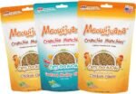 Meowijuana Crunchie Munchie Catnip Treats Bundle | 2 Chicken and 1 Seafood Medley | Made with Organic Catnip | Produced in The USA | Low Calorie Cat Snack - Image 2