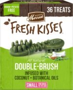 Merrick Fresh Kisses Coconut Oil + Botanicals Small Brush Dental Dog Treat - Value Box (36 ct) - Image 2