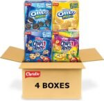 Mini OREO and CHIPS AHOY!, 24 Snack Packs (individually wrapped), School Snacks, Chocolate Chip, Sandwich Cookies, Variety Pack, Lunchbox Sweet Treat, 600 g - Image 2