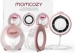 Momcozy Breast Pump V1 Pro Hospital-Grade, Hands-Free & Portable Wearable Pump, Upgraded Electric Pump with 3 Fine-Tuned Rhythms|15 Levels, Come with Leak-Proof - Image 2