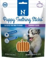 N-Bone Puppy Teething Sticks Pumpkin Flavor - Image 2