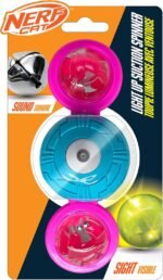 NERF Cat TPR 360 Rattle Spinner with Bell - Image 2