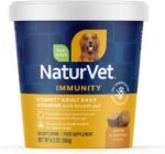 NaturVet VitaPet Adult Daily Vitamins Plus Breath Aid for Adult Dogs, 60 ct Soft Chews , Made in USA - Image 2
