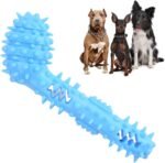 Nivofu Dog Chew Toy, Indestructible Rubber Dog Toothbrush Chew Toys for Aggressive Chewers, Tough Teeth Cleaning Stick for Small Medium and Large Dogs - Image 2