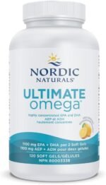 Nordic Naturals Ultimate Omega SoftGels - Omega-3 Supplement, Concentrated Fish Oil With More DHA and EPA, Supports Heart Health, Brain Development and Overall Wellness, Lemon, 120 Count - Image 2