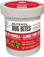 Nutrafin Bug Bites Small to Medium Fish Food Cichlid Formula, 45g (1.4-1.6 mm granules), Ginger - Image 2