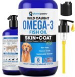 Omega 3 Fish Oil for Dogs – Liquid Fish Oil Supplement – Supports Skin & Coat, Joint Function & Overall Wellness – Easy to Serve – for All Breeds & Ages - Image 2