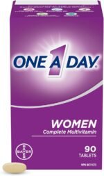 One A Day Multivitamin for Women - Daily Vitamins For Women - Womens Multivitamin With Vitamin A, Vitamin C, Vitamin D, and Zinc for Immune Support, Vitamin E, B12, Biotin, Calcium, Iron, 90 Tablets - Image 2