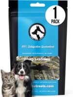 Only One Treats Dried Sardines for Cats Dog Training Treats – Training Treats with Omega 3 for Dogs and Calcium – Sun-Dried Dog chewsfor Dogs and Cats Heart, Skin and Coat Health (150g, Pack of 1) - Image 2